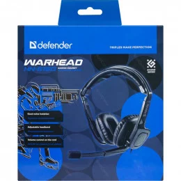 Наушники с микрофоном Defender Warhead HN-G150 чёрный                                                                                                                                                                                                     