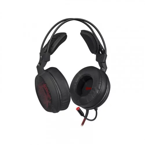 Наушники с микрофоном Defender Redragon Delirium чёрный+красный 