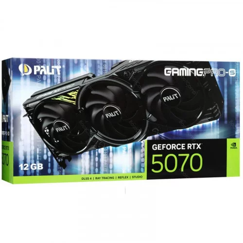 Видеокарта Palit GeForce RTX 5070 GamingPro S (NE75070019K9-GB2050U) 