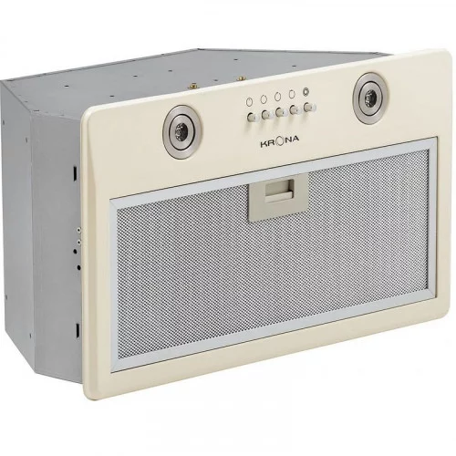 Вытяжка полновстраиваемая KRONA RUNA 600 ivory PB 