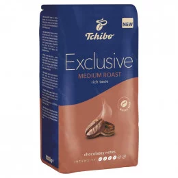 Кофе Tchibo Exclusive Medium Roast зерно жарен 1кг                                                                                                                                                                                                        