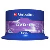 Оптический диск DVD+R 4.7Gb Verbatim 16X Cake Box (50) AZO MATT SILVER (43550) 