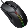 Игровая проводная мышь AULA F813 PRO черная 