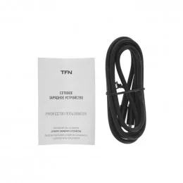 Сетевое зарядное устройство TFN WC35 + кабель Type-C - Lightning                                                                                                                                                                                          