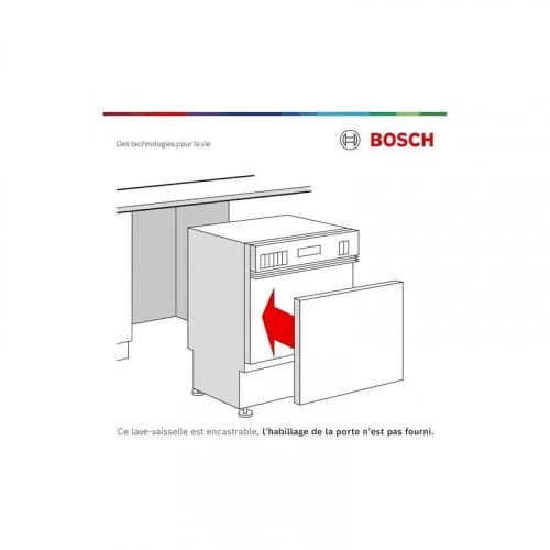 Машина посудомоечная встраиваемая Bosch SMV 6EDX00E 