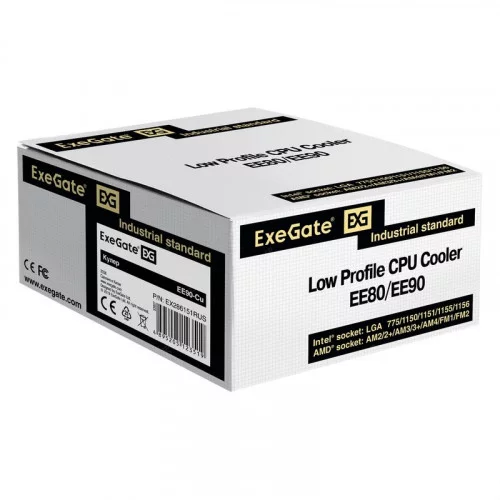 Кулер для процессора ExeGate EE90-Cu EX286151RUS 
