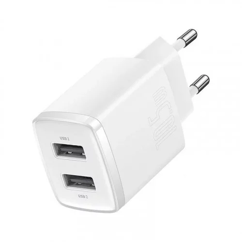 Сетевое зарядное устройство Baseus Compact Charger CCXJ010202 белый 
