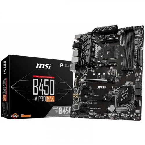 Материнская плата MSI B450-A PRO MAX 