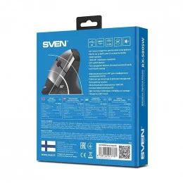 Беспроводная вертикальная мышь SVEN RX-580SW gray                                                                                                                                                                                                         