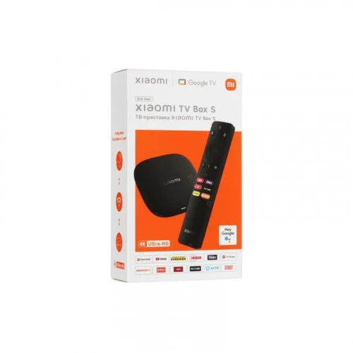 ТВ приставка Xiaomi Mi Box S 3rd Gen (PFJ4189RU) 
