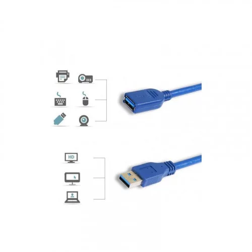 Удлинитель USB 3.0 AM - USB 3.0 AF KS-is (KS-511-3) 3 метра 