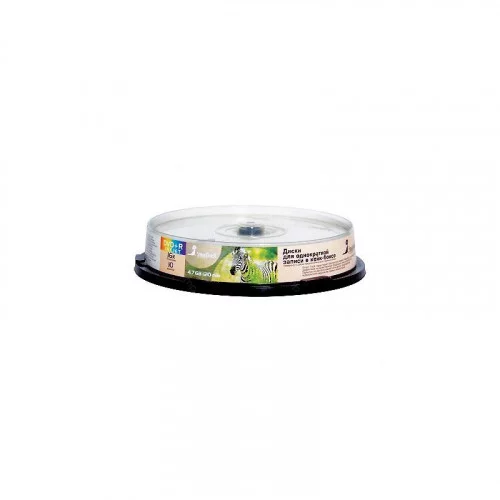 Диск DVD+R Smart Track / 4,7Gb/120мин / 16X / CB-10 (BOX10) для печати 