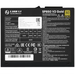 Блок питания LIAN LI SP850 V2 Gold [G9P.SP0850G.B000.RU] черный                                                                                                                                                                                           