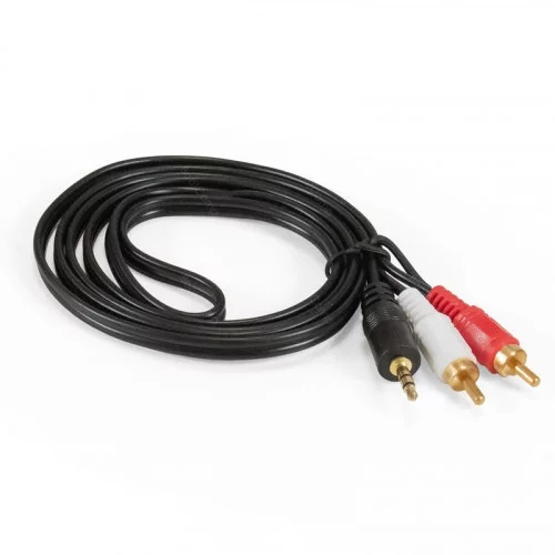 Кабель аудио (3.5mm Jack M - 2xRCA M) 1.5м ExeGate EX294734RUS 