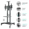 Мобильная стойка для ТВ ONKRON TS1551 чёрный 
