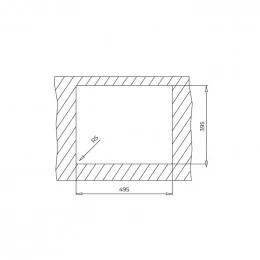 Кухонная мойка TEKA SQUARE 50.40 TG 115230021 темно-серый                                                                                                                                                                                                 