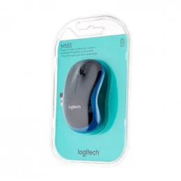 Беспроводная мышь Logitech M185 Blue                                                                                                                                                                                                                      