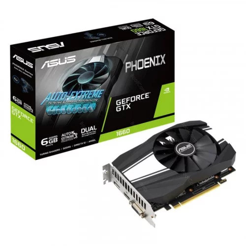 Видеокарта ASUS GeForce GTX 1660 6GB PH-GTX1660-6G 