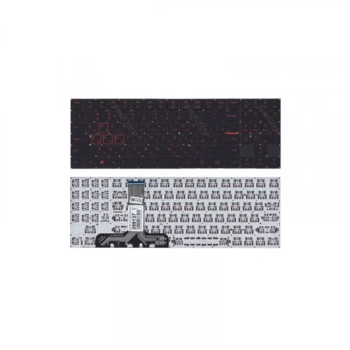 Клавиатура для ноутбука Lenovo Legion Y520 Y520-15IKB черная без рамки 