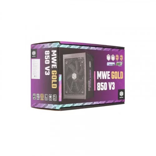 Блок питания CoolerMaster MWE GOLD 850 V3 черный 