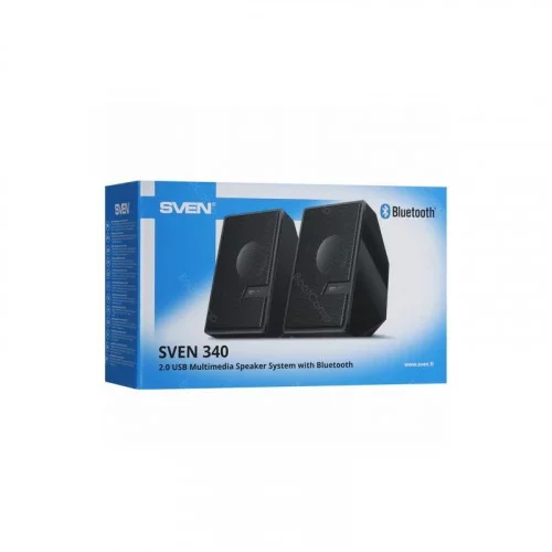 Колонки 2.0 SVEN 340 Чёрный 