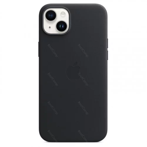 Чехол Apple iPhone 14 Plus Leather Case with MagSafe - Midnight MPP93ZM/A 