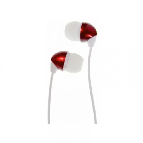 Наушники OLMIO Axis White/Red 