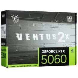 Видеокарта MSI GeForce RTX 5060 VENTUS 2X OC (RTX 5060 8G VENTUS 2X OC)                                                                                                                                                                                   