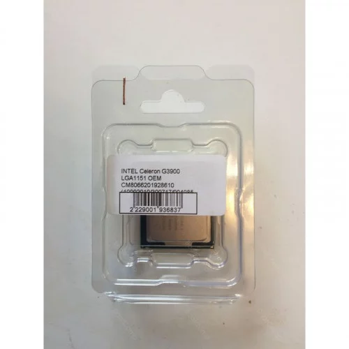 Процессор Intel Celeron G3900 Tray 