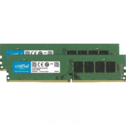 Оперативная память 8GB (2x 4GB) DDR4-2400 Crucial (CT2K4G4DFS824A) 