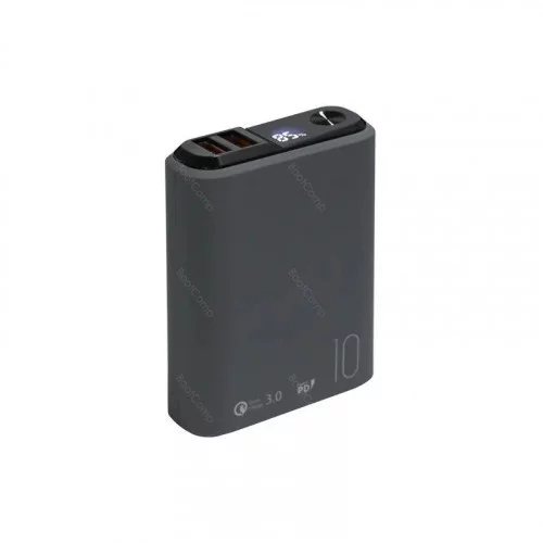 Портативный аккумулятор OLMIO QS-10 10000mAh темно-серый 