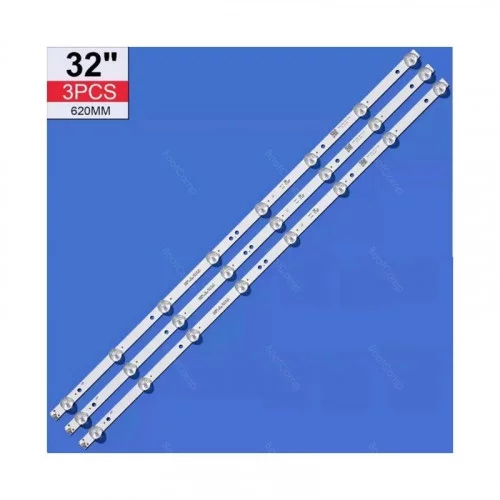 Подсветка ТВ 32” (8Led 3V 620мм 3шт) K320WD_A4 для ТВ Philips 32PHT4001/60 Telefunken TF-LED32S35T2 
