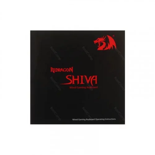 Клавиатура проводная Redragon SHIVA RGB [77689] 