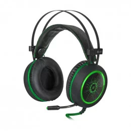 Наушники  с микрофоном Defender DeadFire G-530D чёрный+зелёный                                                                                                                                                                                            