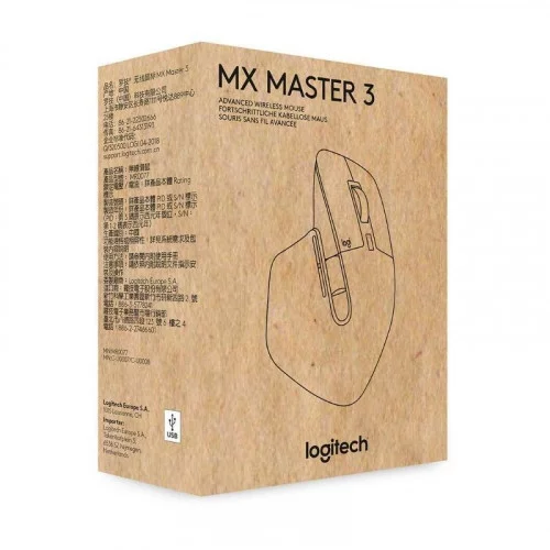 Беспроводная мышь Logitech MX Master 3 Graphite 