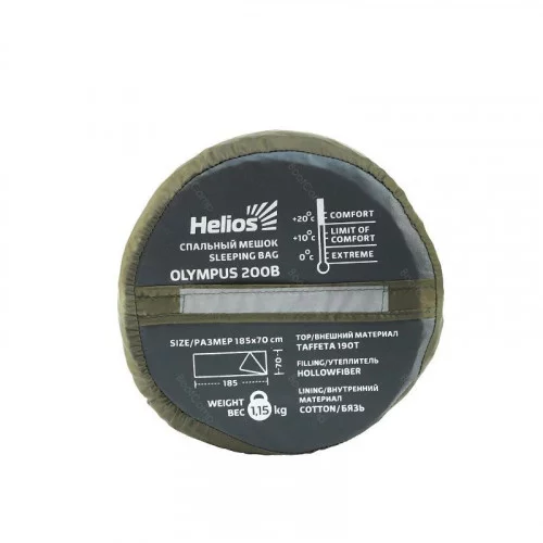 Спальный мешок - одеяло Helios Olympus T-HS-SB-О-200B-NC 