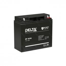 Батарея 12V/18Ah Delta DT 1218 клеммы B1                                                                                                                                                                                                                  