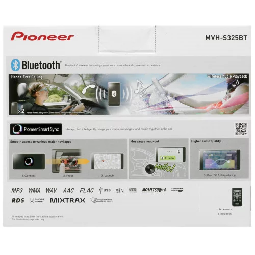 Автопроигрыватель Pioneer MVH-S325BT 