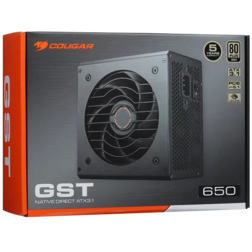 Блок питания Cougar GST 650W [GMS650] черный 