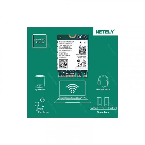 Беспроводной M.2 адаптер Wi-Fi 6, BT 5.2 KS-is KS-579 