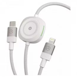 Кабель USB Type-C - Lightning белый 1м Apple Watch Edition Breaking K02 (21502)                                                                                                                                                                           