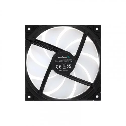 Вентилятор Deepcool FD14 ARGB R-FD14-BKAPN1-G 140х140x25 черный 
