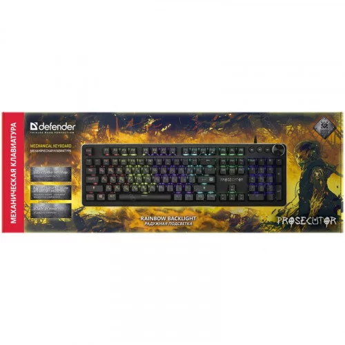 Клавиатура игровая Defender Prosecuort GK-370L 