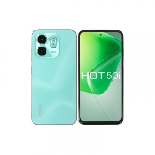 Смартфон Infinix HOT 50i 6/128 ГБ зелёный 