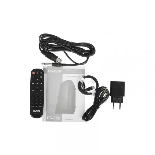 Портативная колонка SVEN PS-850 black 