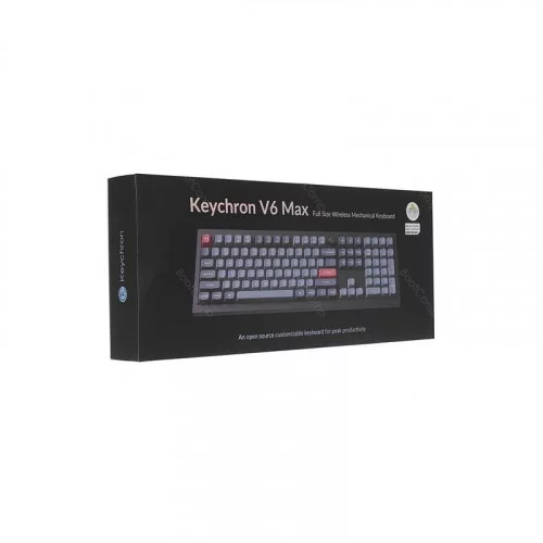 Беспроводная клавиатура Keychron V6 Max Серая 