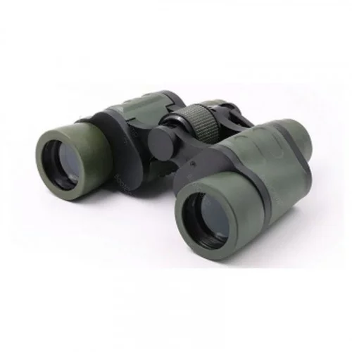 Бинокль Следопыт PF-BT-06 10*50 зеленый-защитный 180*85*180мм в чехле 