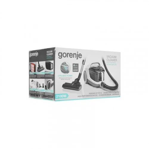 Пылесос Gorenje VC2101GALWCY серебристый 