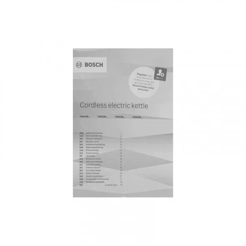 Чайник Bosch TWK2M161 белый 