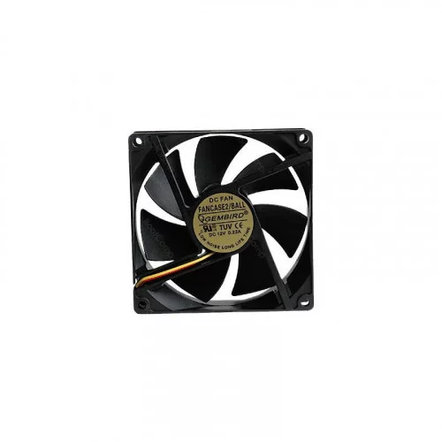 Кулер для корпуса GEMBIRD 90mm * 90mm * 25mm FANCASE2/BALL шарикоподшипник 